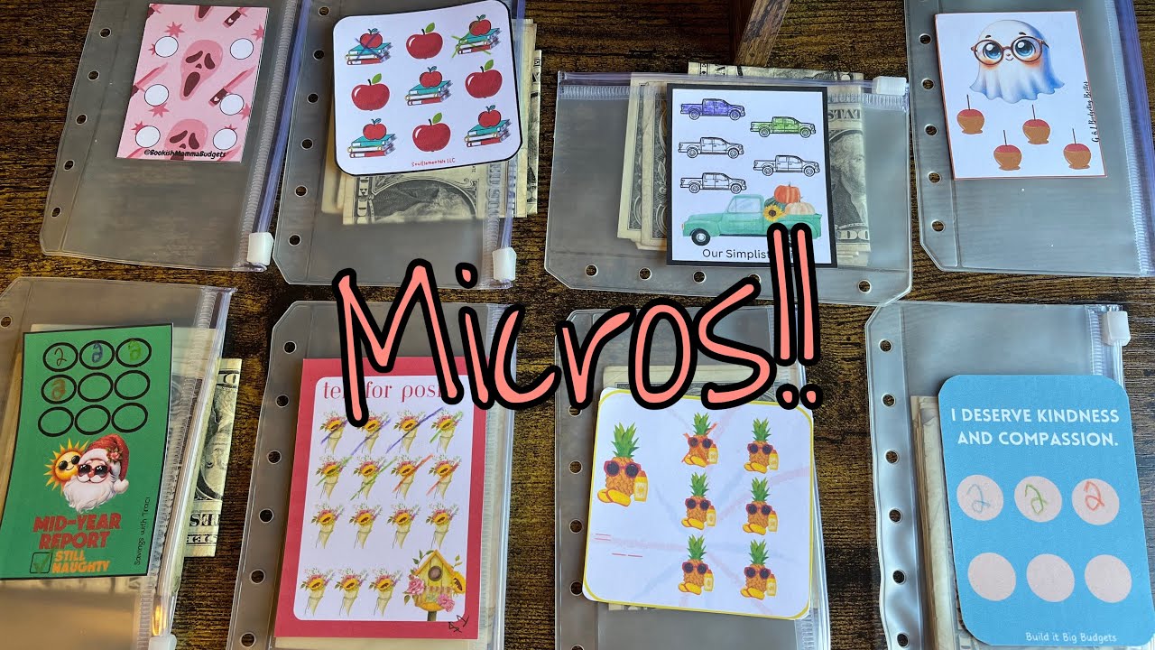 Micro challenges!! |low income| |savings challenges| - YouTube