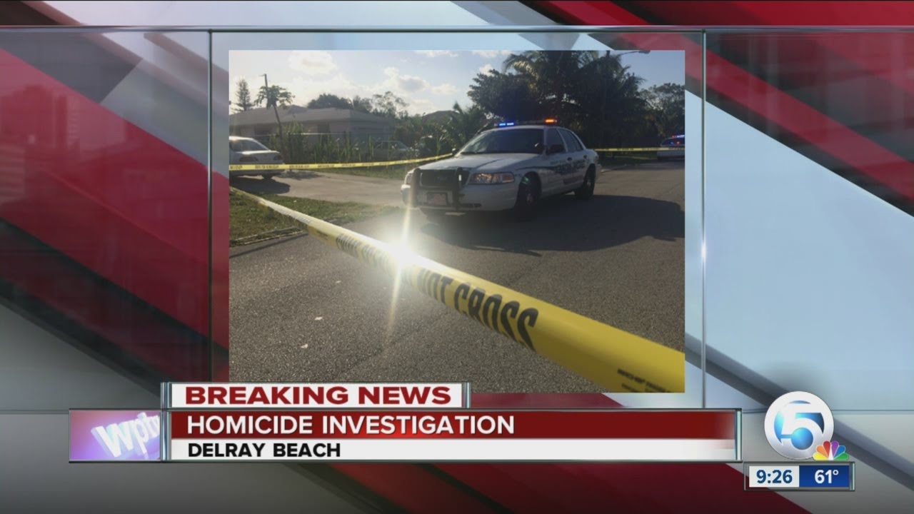 Man shot, killed in robbery attempt in Delray Beach - YouTube