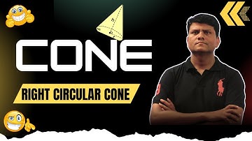Right Circular Cone | #education #m2 #engineering