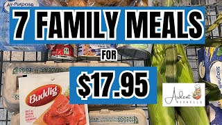 7 FAMILY MEALS | $18 GROCERY BUDGET | NO BEANS | EXTREME GROCERY BUDGET CHALLENGE 2023 by Ardent Michelle 36,027 views 6 months ago 27 minutes