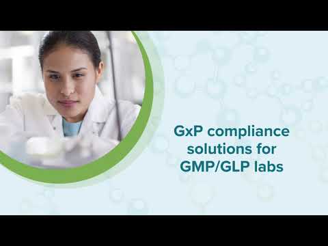 GxP compliance solutions for GMP GLP labs Overview Video