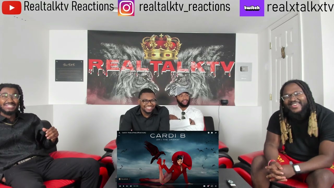 Cardi B - Pretty & Petty [Официальный аудиоклип] РЕАКЦИЯ