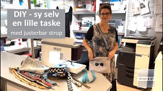 evig olie Jep DIY sy en lille taske med justerbar strop - YouTube