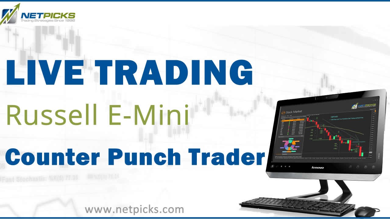 My Live Russell eMini Trade Today with Counter Punch Trader