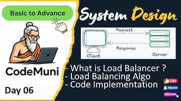 What is load balancer | Types : Load Balancing Algorithms | Complete System Design Playlist (Day 06)