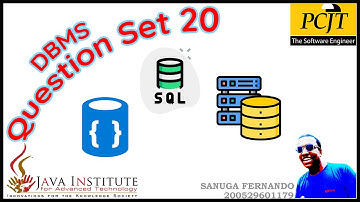 Question set 20 | DBMS Question Series | Java Institute