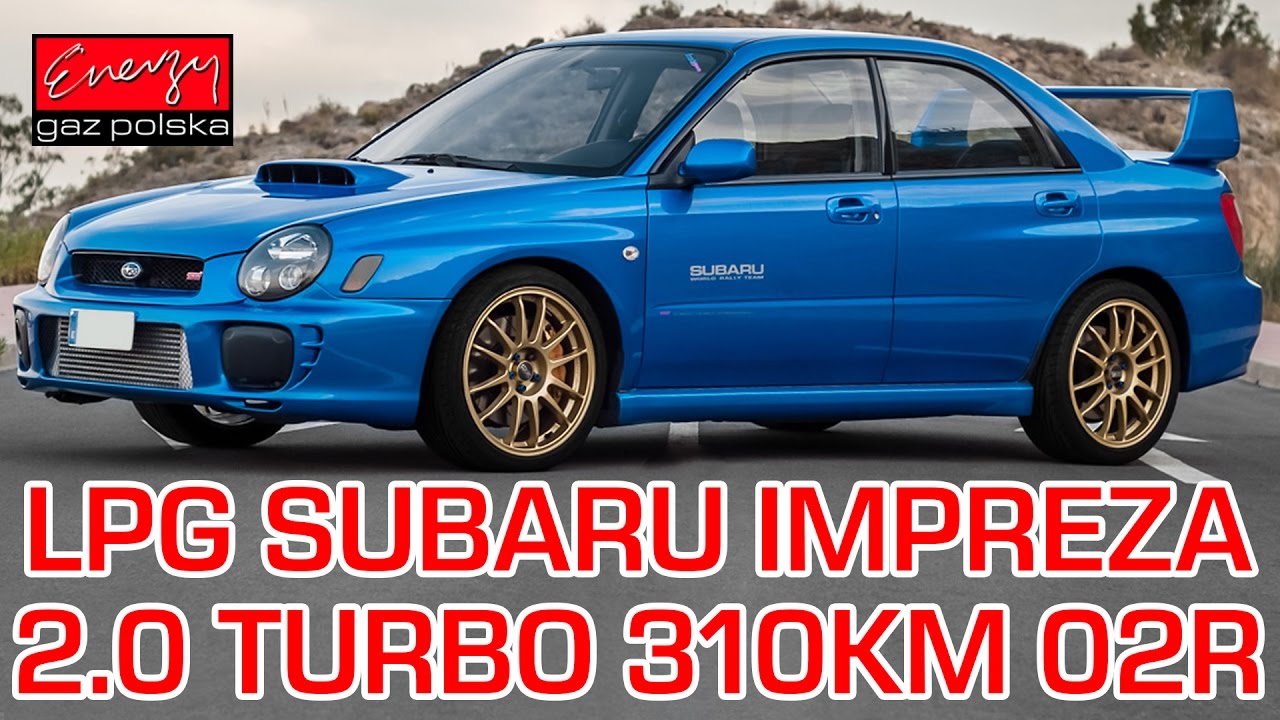 Montaż LPG Subaru Impreza z 2.0 Turbo 310KM 2002r w Energy