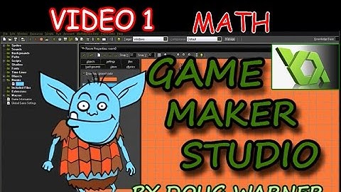 Game Maker Studio Math (video 1: Intro. placing objects in the room)