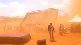 KIMBUNGA || Strong winds witnessed in Mwatunge during Mashujaa Day celebrations