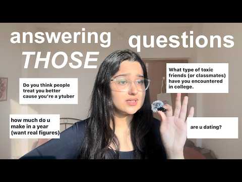 *FINALLY* ANSWERING ALL THE QUESTIONS I HAVE AVOIDED... 