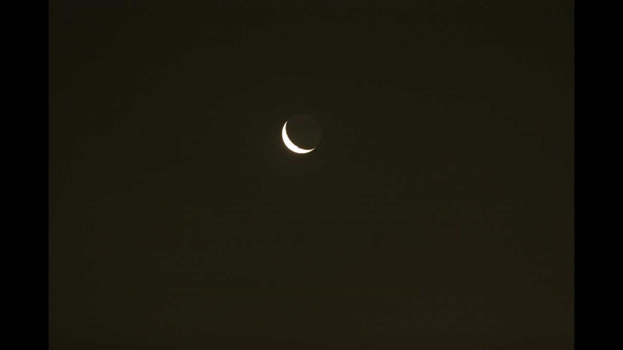 The Moon occults Jupiter: start (15 July 2012)