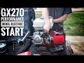 Honda GX270 Engine Performance Mods & Electric Start FSTGK Pt  5