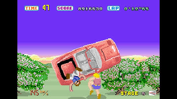 OutRun arcade All Endings