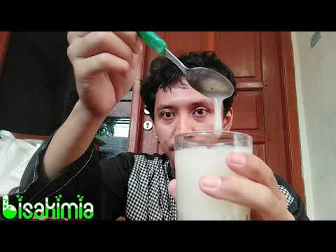 Membuat minuman kental atau mengentalkan minuman dengan guar gum atau xanthan gum