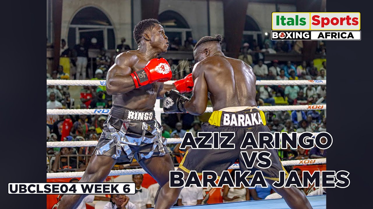 AZIZ RINGO VS BARAKA JAMES FULL FIGHT #UBCLSE04WEEK6 #italssportsboxing ...