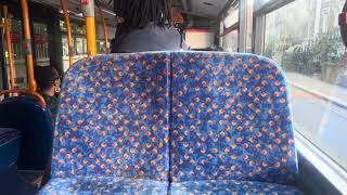 (New LEDs + Dead iBus) Journey on Route 53 Stagecoach London SN18KUA 11034 25/7/26