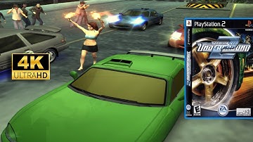 Need for Speed: Underground 2 [4K 60fps] - PlayStation 2