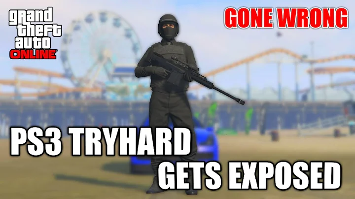 PS3 Wannabe Tryhard Gets EXPOSED GTA 5 Online (Gone Wrong) RIP AKMAK