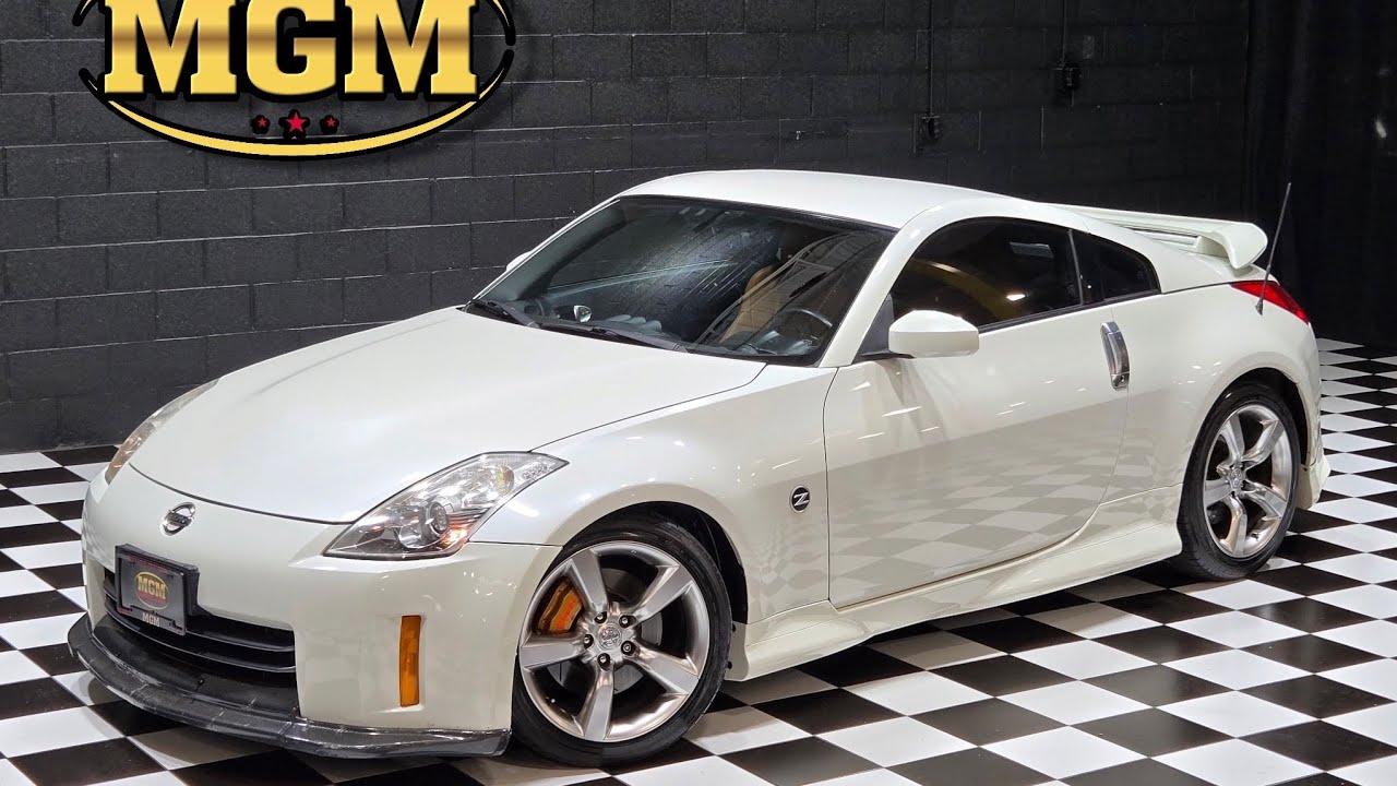 日産 350Z ホワイトバンパー Used 2007 Nissan 350Z Enthusiast Package 1 Owner! For Sale (Sold