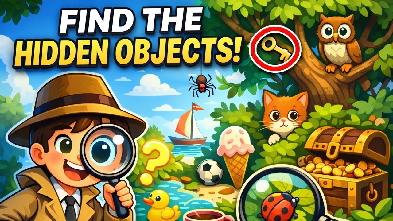 HIDDEN OBJECT CHALLENGE!
