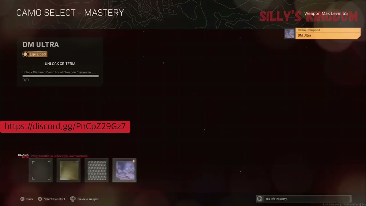 Modern Warfare/Cold War *HARD UNLOCK* DARK MATTER ULTRA- MAX GUNS- MAX LEVELS- UNLOCK EVERYTHING