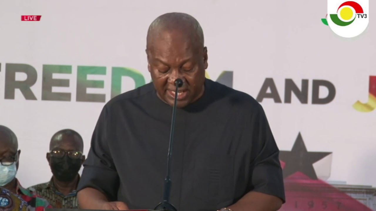 Mahama condemns the “forceful” branding of former Auditor-General, Daniel Domelevo, as a foreigner