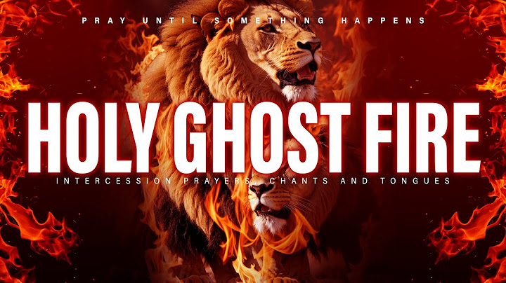 Return Witchcraft Curses Back To Sender Pray In Tongues Of Fire | Pray Until Something Happens Push