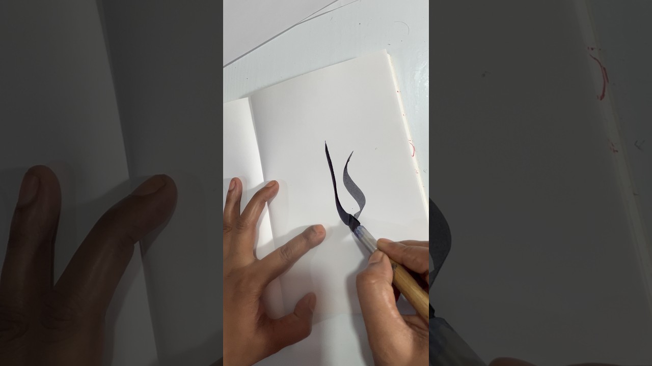 Islamic art by ink #art #arabic #calligraphy #shorts #islamicart #artist #shortvideo #shortsfeed