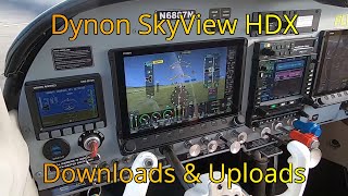 Dynon SkyView HDX Uploads & Downloads | How to Update | MooneyM20C Ranger | N6887N screenshot 1