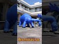 Dinosaur shooting game event production / Tyrannosaurus Inflatable / 恐竜シューティング プロントサウルス #Dinosaur