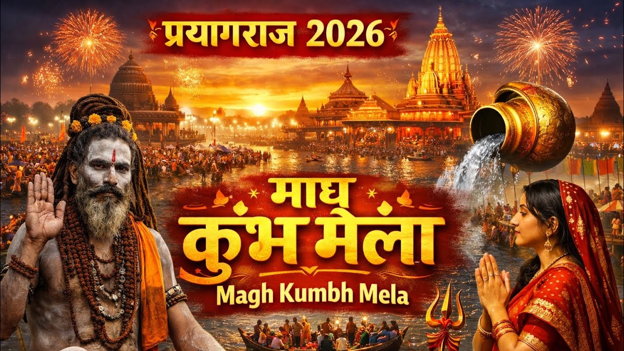 Prayagraj 2026 Magh Mela 😱 | Kumbh Jaisa Bhavya Nazara | Har Har Ganga 🙏