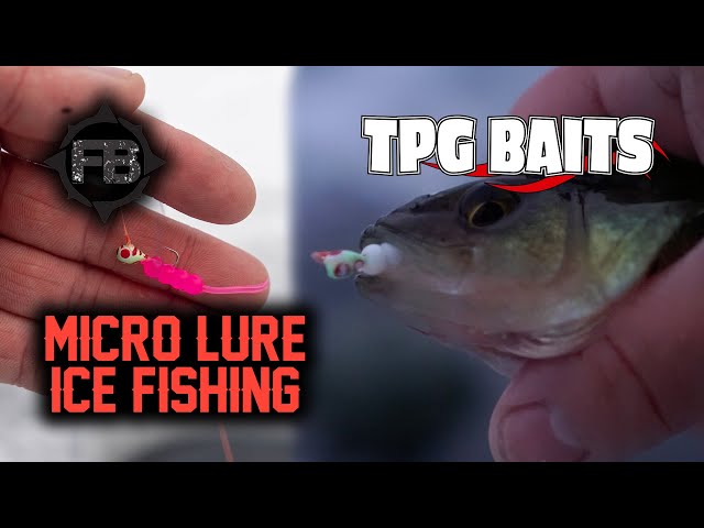 Micro BAIT Ice Fishing With FROSTBITE TUNGSTEN JIG & TPG BAITS