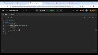Split a String Into the Max Number of Unique Substrings | LeetCode 1593 | Recursion