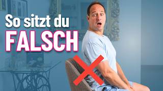 Warum „gerade sitzen“ deinem Rücken schadet (und was wirklich hilft)