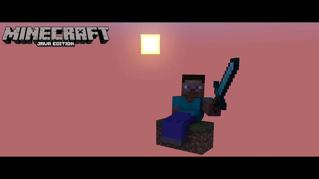 Minecraft JAVA Edition One block survival #1 ( New Minecraft Series) I ...