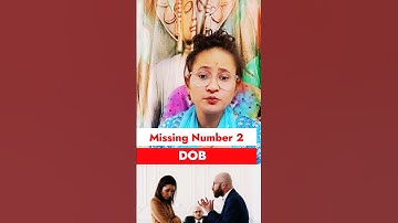 DOB गुम अंको के परिणाम और उपाए |Remedies for Missing Numbers#ytshorts #numerology #missingnumber