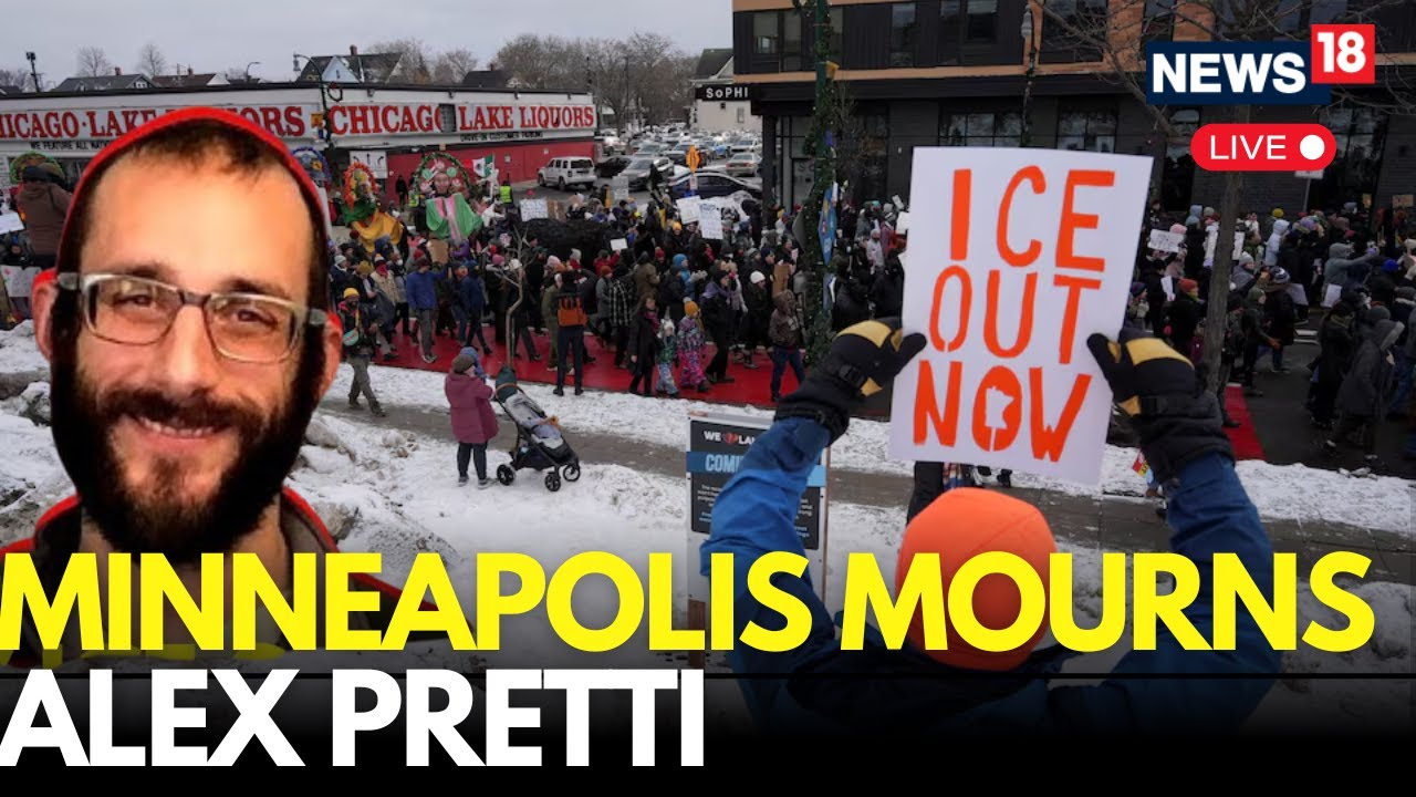 LIVE: Thousands Mourn Tragic ICE Shooting Of ICU Nurse Alex Pretti In ...