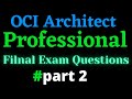 OCI Architect Professional Exam Questions | Oracle Cloud Architect Professional Certifications