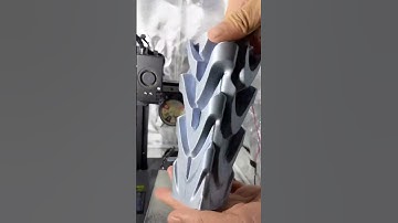 VASE 93 TRIO By EXTREME3DPRINT Time Lapse on the KINGROON KP3S 3D Printer