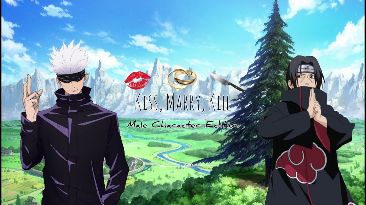 Kiss, Marry, Kill | MALE CHARACTER EDITION