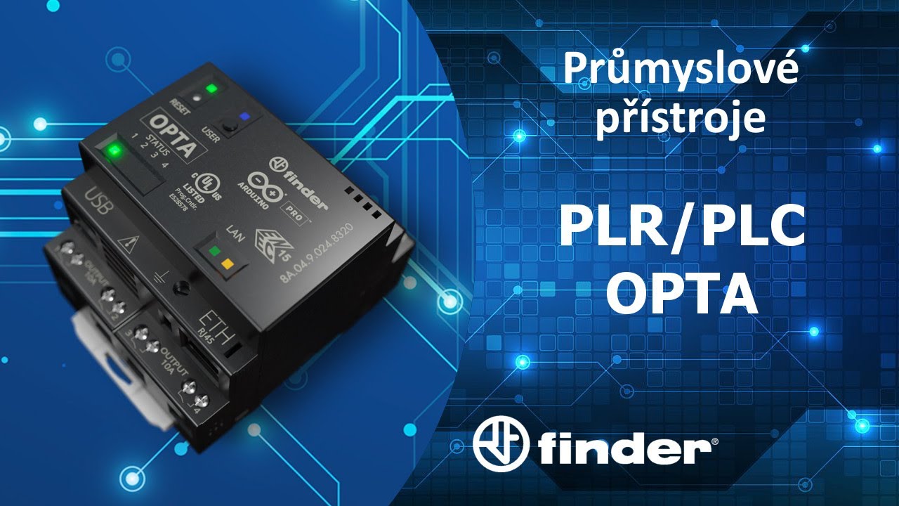 OPTA - Programovatelné logické relé - Řada 8A