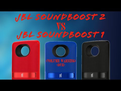 My New Moto Mods Part 2: JBL Soundboost 2 vs Soundboost [Volume Warning] (but you should know that)