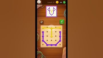 4th Grade Level 21 Solution Line Puzzle Color String Art Walkthrough Gameplay