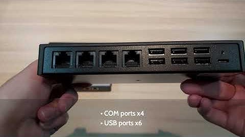 Unboxing UBX-110 Compact Fanless 8K Resolution Box PC