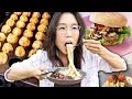 Weekend Night Market 🍔 Street Food in Korea