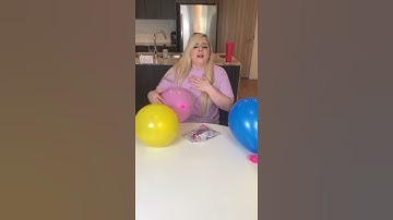 HOW TO BLOW UP A BALLOON TIKTOK LIFE HACK 🎈 #SHORTS