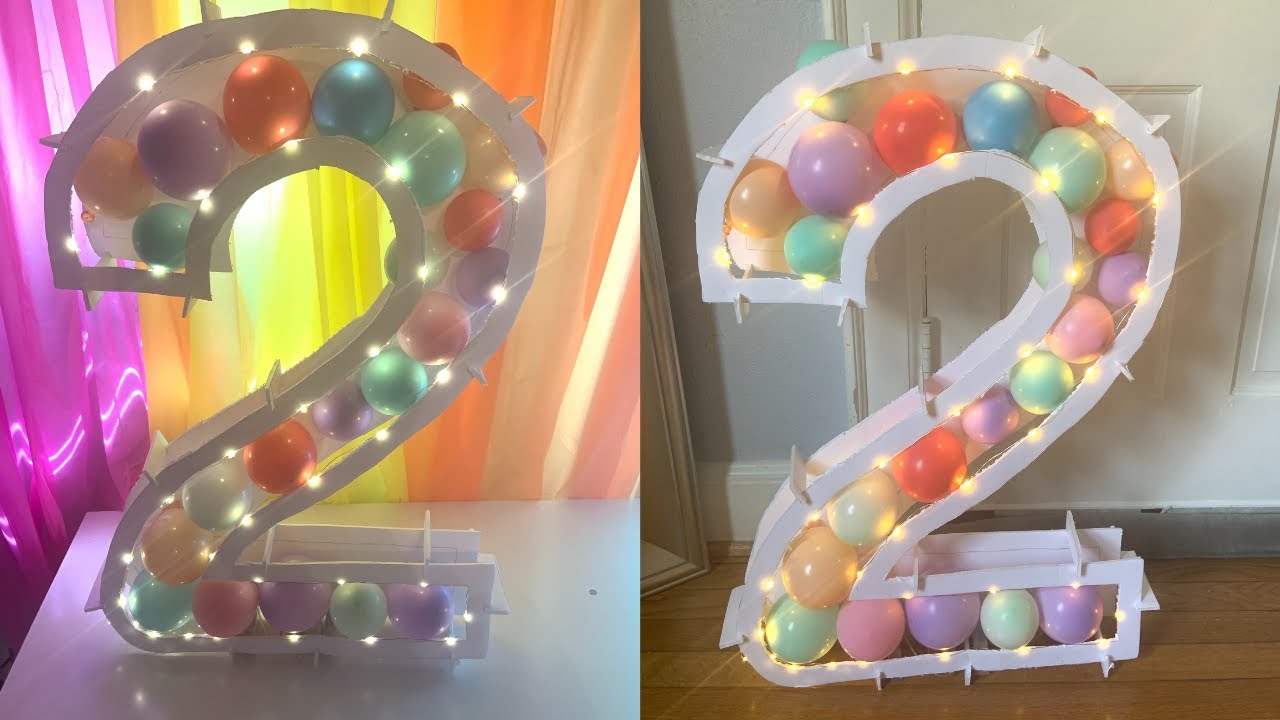 DIY Giant Balloon-Filled Letters: The approachable way to make