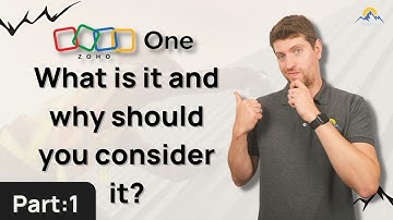 Zoho One: Your All-in-One Business Management Platform | Part: 1