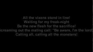 Lordi - Steamroller | Lyrics on screen | HD