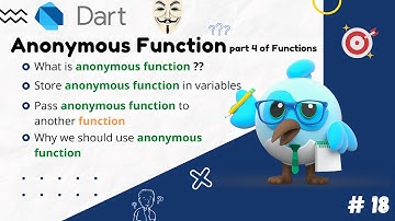 Anonymous Functions in Dart Programming Language | توابع بی نام در زبان برنامه نویسی دارت